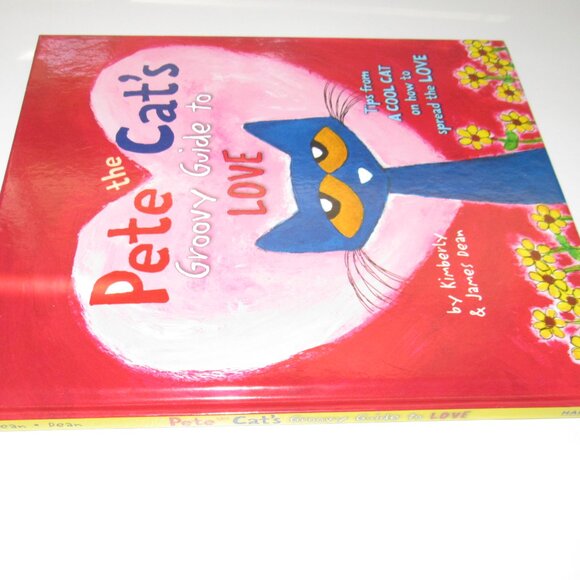 Pete the Cat’s Groovy Guide to Love – Hardcover Children’s Book, Harper/HarperCo - Picture 2 of 3